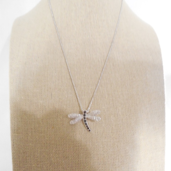 Giani Bernini Sterling Silver Dragonfly Necklace - Picture 2 of 4